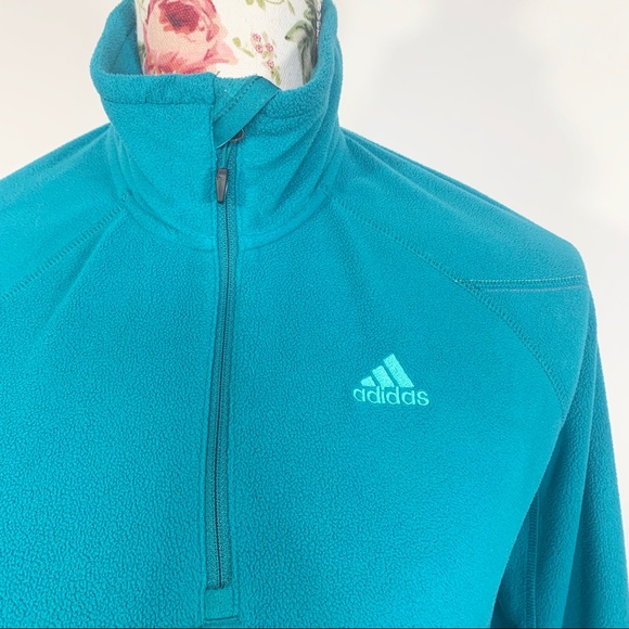 Adidas Outdoor Women’s Fleece Jacket sz S - Picture 3 of 8